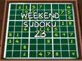 Mchezo Sudoku ya Mwisho wa Wiki 23 online