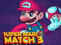 Mchezo Super Mario Mechi 3 Puzzle online