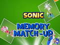 Mchezo Sonic: Mechi ya Kumbu kumbu online