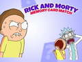 Mchezo Mchezo wa Kadi za Kumbukumbu Rick na Morty online