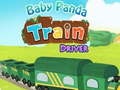 Mchezo Dereva wa Treni wa Panda Mtoto online