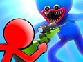 Mchezo Stickman dhidi ya Huggy Wuggy online