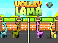 Mchezo Volley Lama online