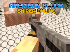 Mchezo Sniper wa Block ya Amerika Mtandaoni online