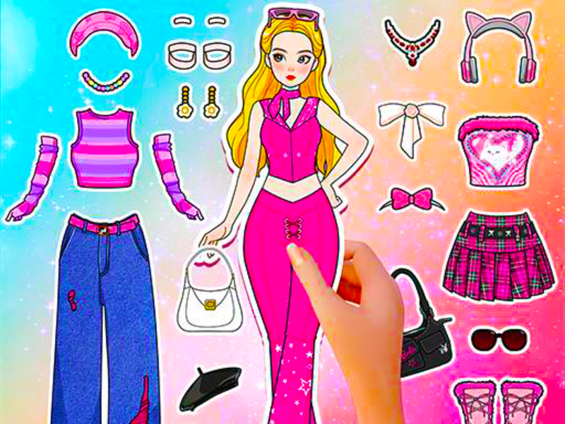 Mchezo Diary ya Doll ya Karatasi: Mavazi ya DIY online