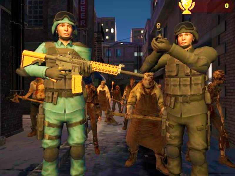 Mchezo Janga la Zombie online