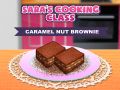 Mchezo Darasa la Kupika la Sara: Brownie ya Karanga ya Karameli online