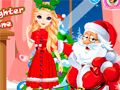 Mchezo Binti wa Santa Yuko Nyumbani Pekee online
