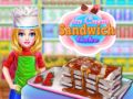 Mchezo Keki ya sandwich ya ice cream online