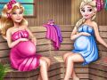 Mchezo Mama Warembo Waliokuwa Wajawazito Sauna online
