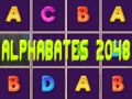 Mchezo Alphabeti 2048 online