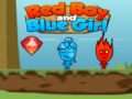 Mchezo Mvulana Mwekundu na Msichana Bluu online