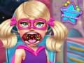 Mchezo Daktari wa Throat wa Dada wa Kidole online