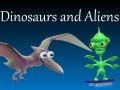 Mchezo Dinosauri na Wageni online