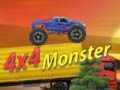 Mchezo 4x4 Mvua online
