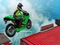 Mchezo Changamoto ya Stunts ya Njia ya Baiskeli Isiyowezekana online