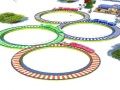 Mchezo Mbio za Treni za Lowpoly online