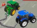 Mchezo Simulering av dragning av traktorer i kedjor online