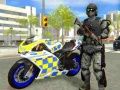 Mchezo Simu ya Baiskeli ya Polisi Mjini online