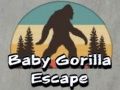 Mchezo Kukimbia kwa Baby Gorilla online
