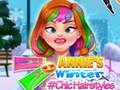 Mchezo Annie's Winter Chic Hairstyles online