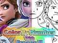 Mchezo Rangi Kwa Nambari na Frozen II online