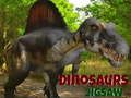 Mchezo Puzzle za Dinosaur online