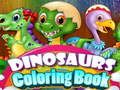 Mchezo Vitabu vya kuchora vya dinosaur online