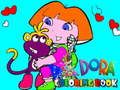 Mchezo Kitabu cha Rangi: Kurudi Shuleni na Dora online