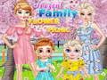 Mchezo Picnic ya Maua ya Familia ya Princess  online