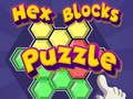 Mchezo Puzzle ya Vizuzi Hexagon online