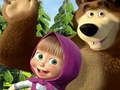 Mchezo Masha na Bear: Puzzle online