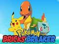 Mchezo Pokemon Kivunja Brick online