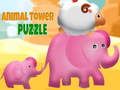 Mchezo Puzzle ya Mnara wa Wanyama online