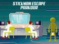 Mchezo Kutoroka Stickman: Parkour online