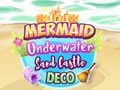 Mchezo Mapambo ya Kasri ya Changarawe Chini ya Maji ya Mermaid online