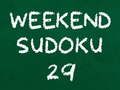 Mchezo Sudoku ya Mwisho wa Wiki 29 online