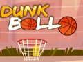 Mchezo Mpira wa Dunk online