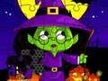 Mchezo Usiku wa manane Halloween Jigsaw  online