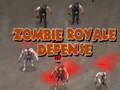 Mchezo Zombie Royale Ulinzi online