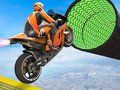 Mchezo Kuendesha stunts za pikipiki online