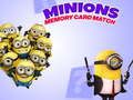 Mchezo Mechi ya Kadi ya Kumbukumbu ya Minions online