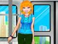 Mchezo Barbie Katika Treni online