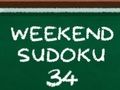 Mchezo Sudoku ya Wikiendi 34 online