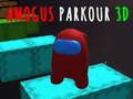 Mchezo Amog Us Parkour 3D online