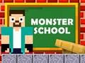 Mchezo Herobrine dhidi ya Shule ya Monsters online
