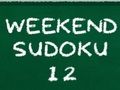 Mchezo Sudoku ya Mwisho wa Wiki 12 online