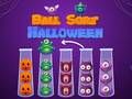 Mchezo Upang sort Ball Halloween online