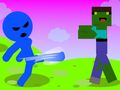 Mchezo Stickman Kutoroka Zombi online