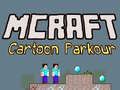 Mchezo Mcraft Parkour ya Katuni online